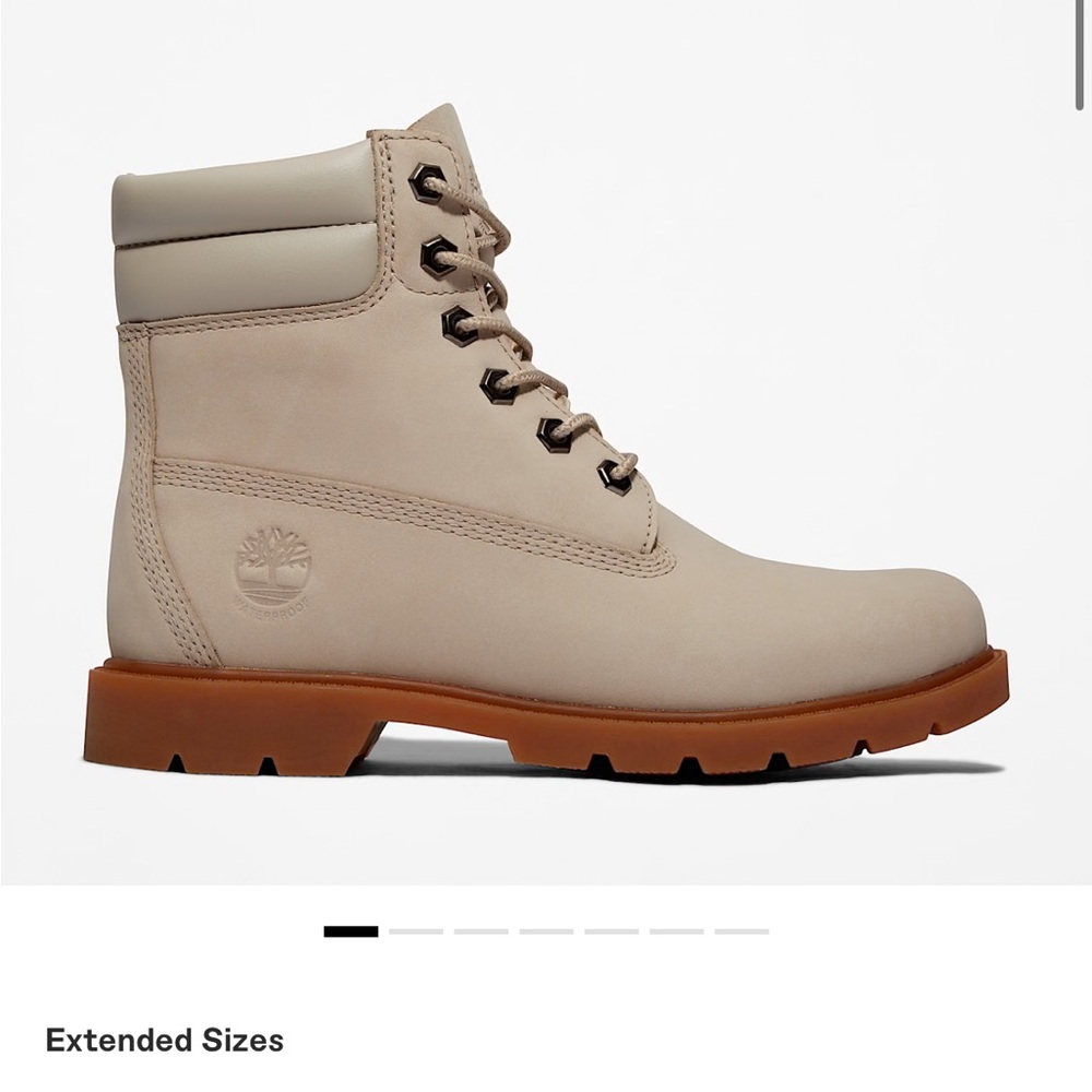 Timberland Beige Leather Boots